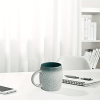 18 oz Large Pottery Coffee Mug, Round mouth Big Tea Cup for Office and Home, Dishwasher and Microwave Safe…… EasyOptionXY LLC