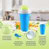 400ml Summer Homemade Squeezable Juice Water Bottle, Quick-Frozen Ice Cream Slushy Maker Smoothie Cup EasyOptionXY LLC