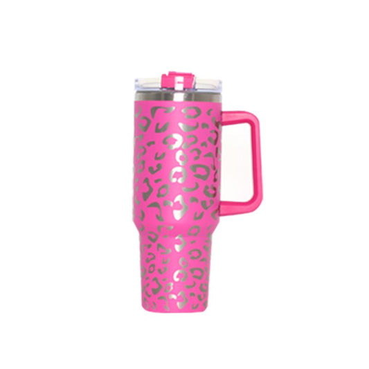 40oz Adventure Quencher Tumbler T hermos Vacuum Cups With Handle Stainless Steel Travel Water Cup Stay Ice Cold Car Coffee Mug EasyOptionXY LLC