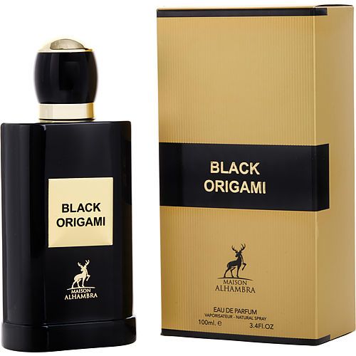 MAISON ALHAMBRA BLACK ORIGAMI by Maison Alhambra EAU DE PARFUM SPRAY 3.4 OZ EasyOptionXY LLC