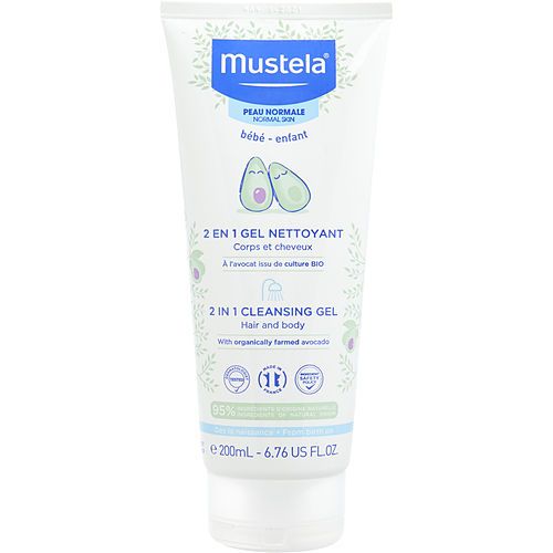 Mustela by Mustela 2 In 1 Body & Hair Cleansing gel - For Normal Skin --200ml/6.7oz EasyOptionXY LLC