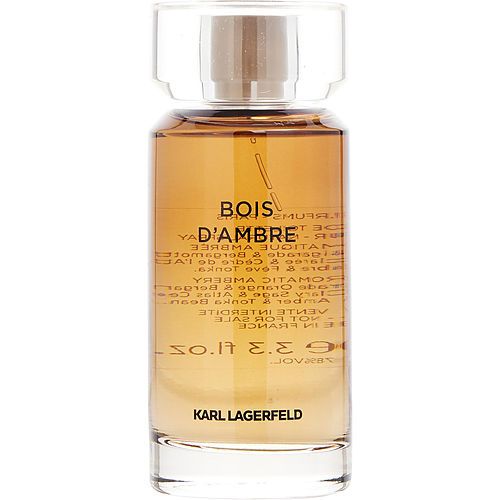 KARL LAGERFELD BOIS D AMBRE by Karl Lagerfeld EDT SPRAY 3.3 OZ *TESTER EasyOptionXY LLC