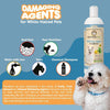 Dog Whitening Shampoo for Dogs with White Light Colored Hair Coat Fur White Haired Pets Shampoo for Itching Dry Sensitive Skin. Non Toxic Formula EasyOptionXY LLC