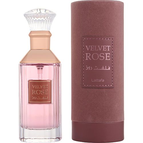 LATTAFA VELVET ROSE by Lattafa EAU DE PARFUM SPRAY 3.4 OZ EasyOptionXY LLC
