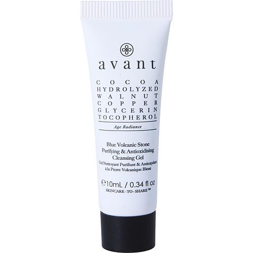 AVANT by Avant Skincare Age Radiance Blue Volcanic Stone Purifying & Antioxidising Cleansing Gel --10ml/0.34oz EasyOptionXY LLC