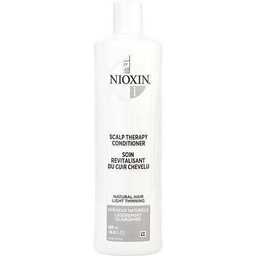 NIOXIN by Nioxin SYSTEM 1 SCALP THERAPY CONDITIONER FOR FINE NATURAL HAIR WITH LIGHT THINNING 16.9 OZ