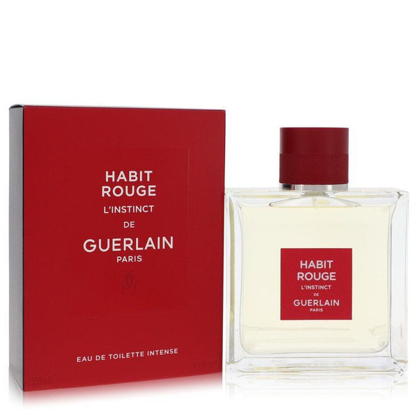 Habit Rouge L'instinct by Guerlain Eau De Toilette Intense Spray EasyOptionXY LLC