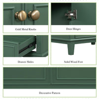 30\" Bathroom Vanity with Sink Combo, Multi-functional Bathroom Cabinet with Doors and Drawer, Solid Frame and MDF Board EasyOptionXY LLC