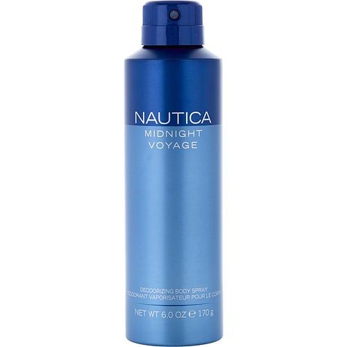 NAUTICA MIDNIGHT VOYAGE by Nautica DEODORIZING BODY SPRAY 6 OZ EasyOptionXY LLC