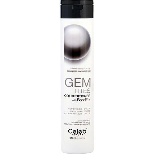 CELEB LUXURY by Celeb Luxury GEM LITES COLORDITIONER WITH BONDFIX TAHITIAN PEARL 8.25 OZ EasyOptionXY LLC