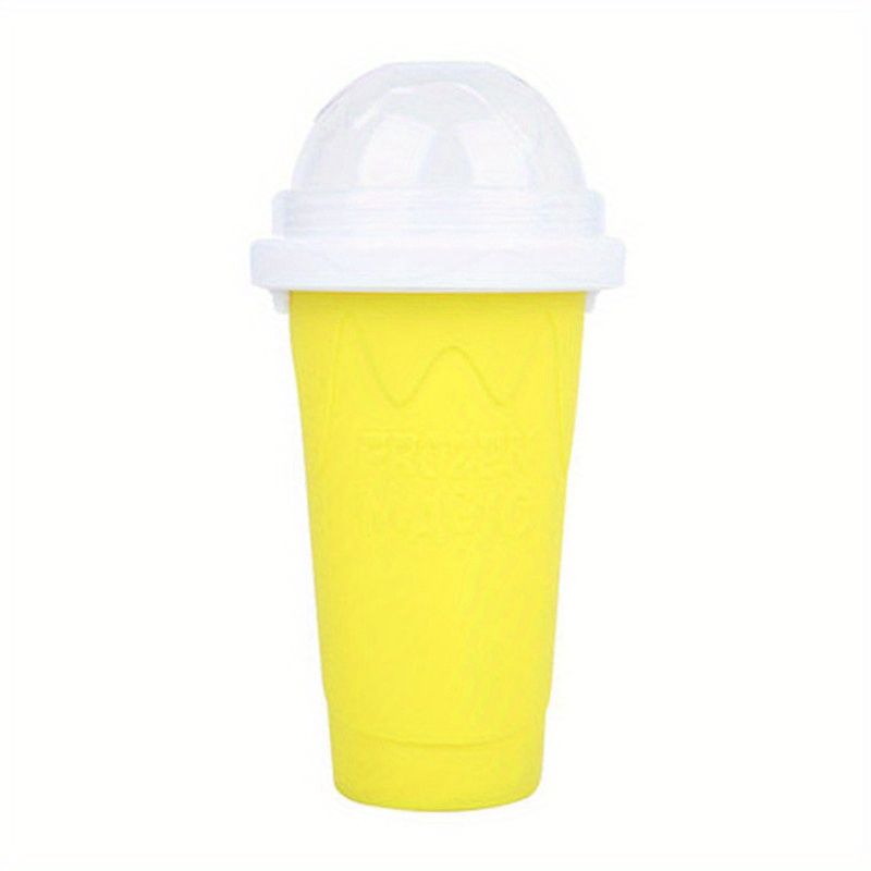 400ml Summer Homemade Squeezable Juice Water Bottle, Quick-Frozen Ice Cream Slushy Maker Smoothie Cup EasyOptionXY LLC