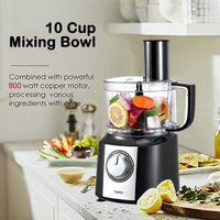 Multifunctional 600W 10Cup Classic Compact Food Processor Chef Machine Mixer Blender EasyOptionXY LLC