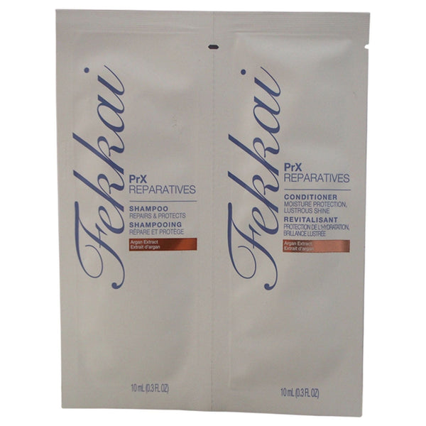 PRX Reparatives Shampoo & Conditioner Duo by Frederic Fekkai for Unisex - 2 x 0.3 oz Shampoo & Conditioner EasyOptionXY LLC