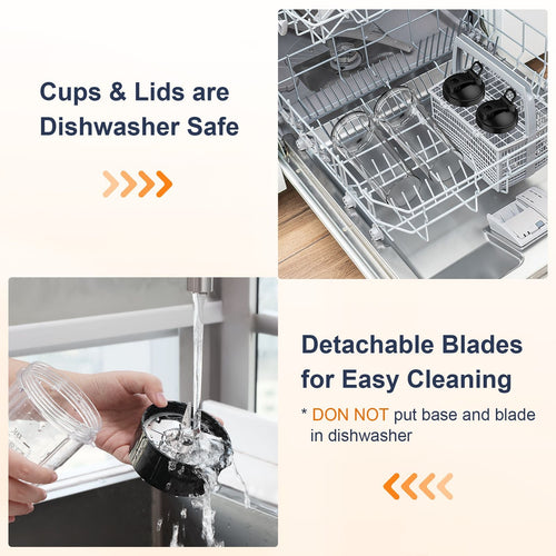 KOIOS 900W Smoothie Blender, Personal Blender for Shakes and Smoothies with 2 No-BPA 22 oz Portable Blender Bottles and To-Go Lids, Single Serve Mixer Blender for Juices Baby Food, Nutritious Recipe EasyOptionXY LLC