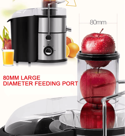 28199470 900W Multi-function electric juicer juice 0.8L, 1.5L slag cup without BPA fruit and vegetable juice, modern vertical mixing kitchen juicer, secondary mechanical EasyOptionXY LLC