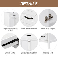 36\" Bathroom Vanity with Sink Combo, Black Bathroom Cabinet with Drawers, Solid Frame and MDF Board EasyOptionXY LLC