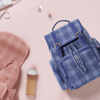 SUNVENO Diaper Bag Backpack, Baby Changing Bag Nappy Tweed Baby Diaper Bags Multifunction Waterproof for Travel EasyOptionXY LLC