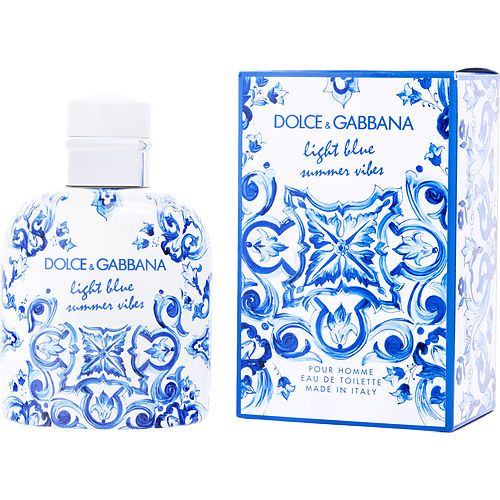 D & G LIGHT BLUE SUMMER VIBES by Dolce & Gabbana EDT SPRAY 4.2 OZ EasyOptionXY LLC