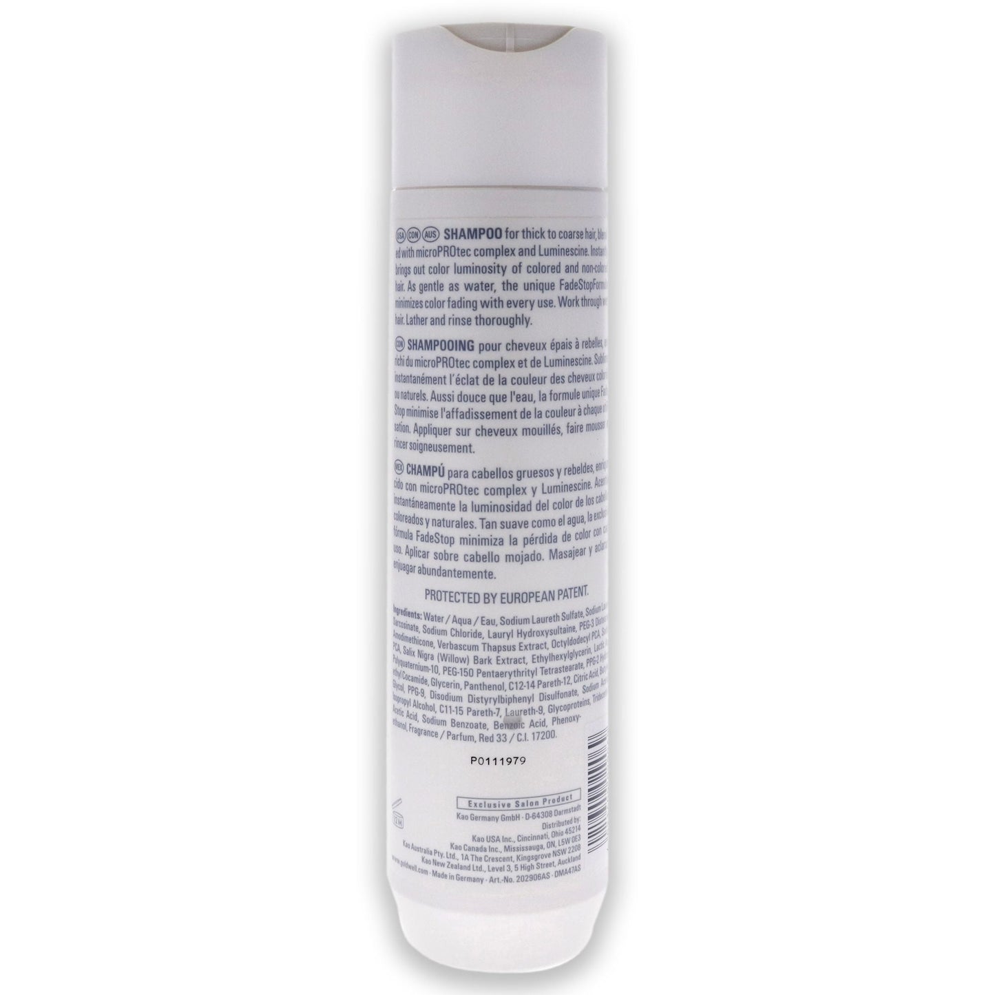 Dualsenses Color Extra Rich Brilliance Shampoo by Goldwell for Unisex - 10.1 oz Shampoo EasyOptionXY LLC