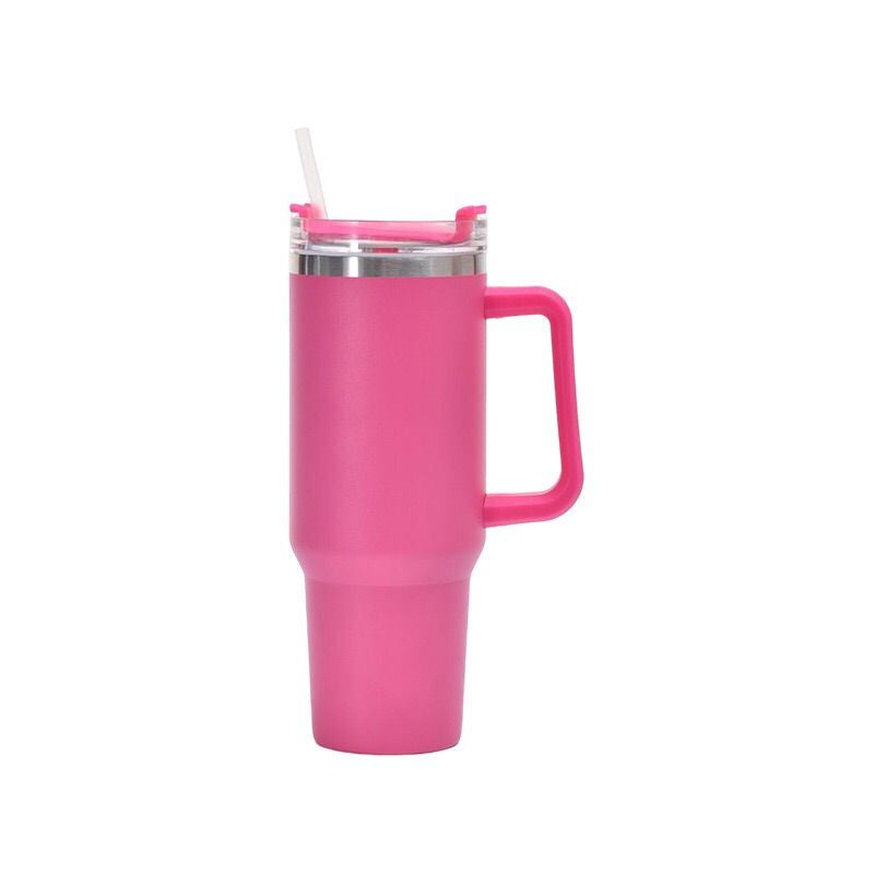 1200ml Stainless Steel Mug Coffee Cup Thermal Travel Car Auto Mugs T hermos 40 Oz Tumbler with Handle Straw Cup Drinkware New In EasyOptionXY LLC