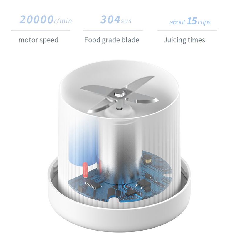 Portable Electric Juicer Blender Usb Mini Fruit Mixers Juicers Fruit Extractors Food Milkshake Multifunction Juice Maker Machine EasyOptionXY LLC