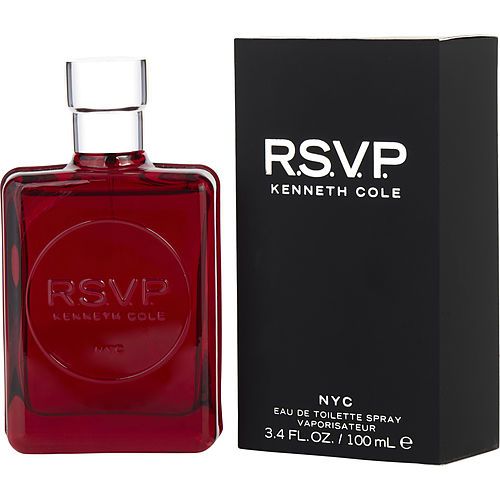 KENNETH COLE RSVP by Kenneth Cole EDT SPRAY 3.4 OZ (RED BOTTLE PACKAGING) EasyOptionXY LLC