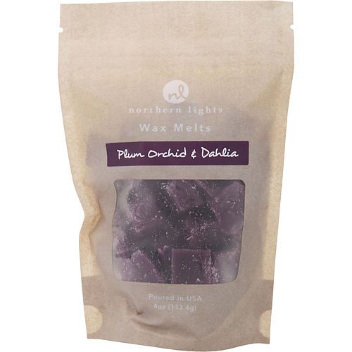 PLUM ORCHID & DAHLIA by Northern Lights WAX MELTS POUCH 4 OZ EasyOptionXY LLC