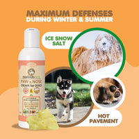 Natural Dog Paw Balm Non Waxy Formula Dog Nose Balm Snout Soother for Dogs Our Paw Cream for Dogs is a Must in Dog Bathing Supplies Ideal Dog & Cat Paw Balm to use After a paw Cleaner for Dogs EasyOptionXY LLC