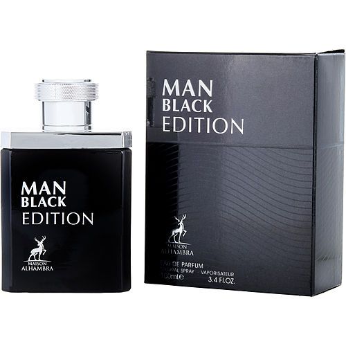 MAISON ALHAMBRA MAN BLACK EDITION by Maison Alhambra EAU DE PARFUM SPRAY 3.4 OZ EasyOptionXY LLC