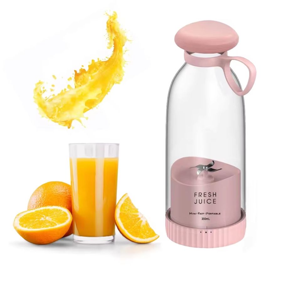 350ml Electric Juicer Blender Mini Portable Blender Bottle USB Rechargeable Fruit Mixers Juicers Multifunction Juice Maker Machine Food Milkshake Cup EasyOptionXY LLC