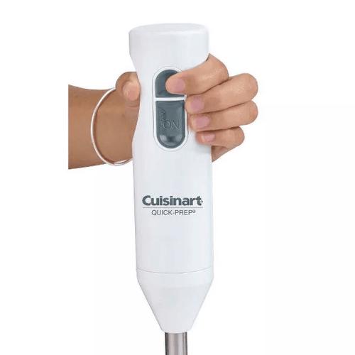 Quick-Prep Single-Speed Hand Blender - White - CHB-60TG EasyOptionXY LLC