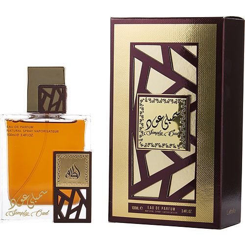 LATTAFA SIMPLY OUD by Lattafa EAU DE PARFUM SPRAY 3.4 OZ EasyOptionXY LLC
