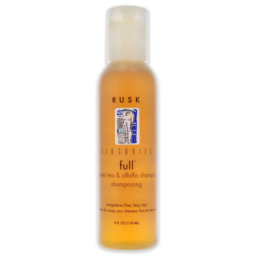 Sensories Full Green Tea Alfalfa Shampoo by Rusk for Unisex - 4 oz Shampoo EasyOptionXY LLC