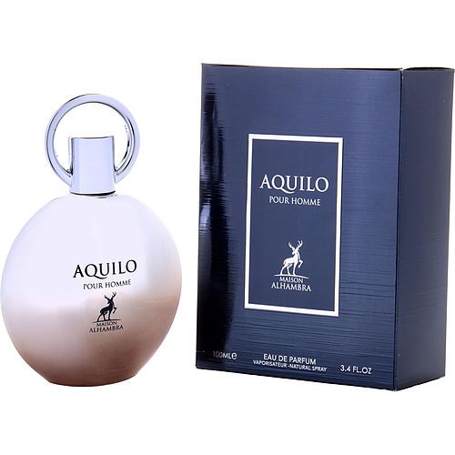 MAISON ALHAMBRA AQUILIO POUR HOMME by Maison Alhambra EAU DE PARFUM SPRAY 3.4 OZ EasyOptionXY LLC
