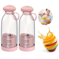 350ml Electric Juicer Blender Mini Portable Blender Bottle USB Rechargeable Fruit Mixers Juicers Multifunction Juice Maker Machine Food Milkshake Cup EasyOptionXY LLC