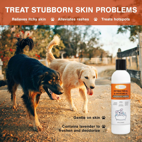 Lime Sulfur Pet Shampoo - Pet Care and Veterinary Solution for Itchy and Dry Skin - Safe for Dog;  Cat;  Puppy;  Kitten;  Horse EasyOptionXY LLC