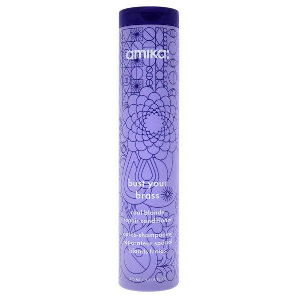 Bust Your Brass Cool Blonde Conditioner by Amika for Unisex - 9.2 oz Conditioner EasyOptionXY LLC