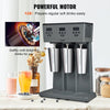 VEVOR Milkshake Maker, 375W x 3 Electric Milkshake Machine, Commercial Triple Heads Drink Mixer Blender, LED Intelligent Microswitch, 3-Speed Milkshake Mixer with 3 x 820 ml Stainless Steel Cups EasyOptionXY LLC