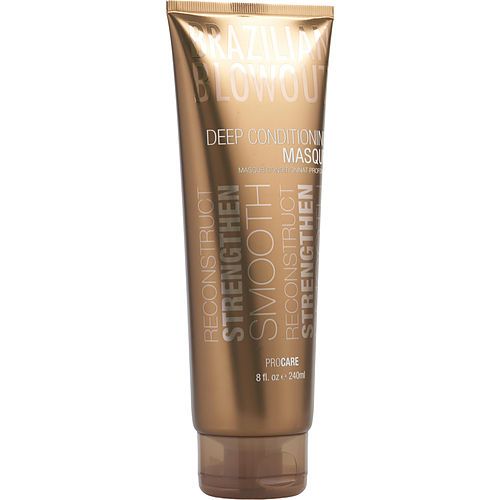 BRAZILIAN BLOWOUT by Brazilian Blowout ACAI ANTI-FRIZZ DEEP CONDITIONING MASQUE 8 OZ EasyOptionXY LLC