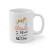 Yoga Pose Cat - I Bend So I Don't Break Mug EasyOptionXY LLC