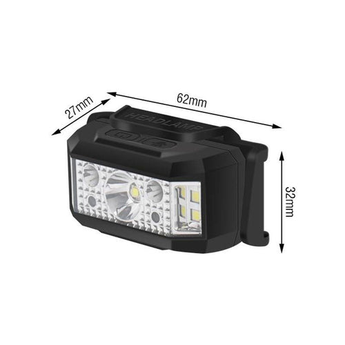 Rechargeable LED Headlamp for Camping Cycling Hiking Hunting EasyOptionXY LLC