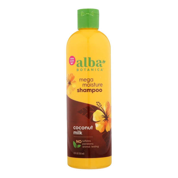 Alba Botanica - Natural Hawaiian Shampoo Drink It Up Coconut Milk - 12 Fl Oz EasyOptionXY LLC