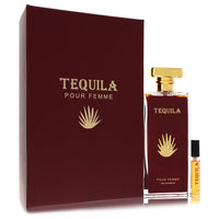 Tequila Pour Femme Red by Tequila Perfumes Eau De Parfum Spray + Free .17 oz Mini EDP Spray EasyOptionXY LLC