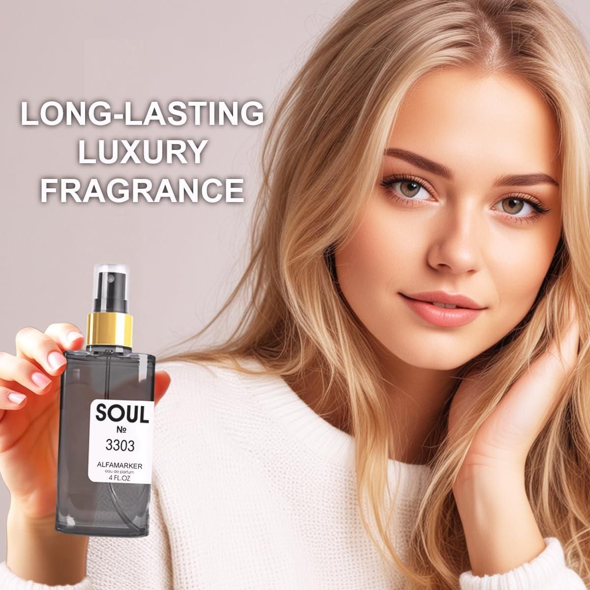 SOUL No. 3601 Impression Bac. Rou. 540 Spray 4.0 Fl Oz 120 ml Perfume for Women Women Eau de Parfum Long Lasting Fragrance