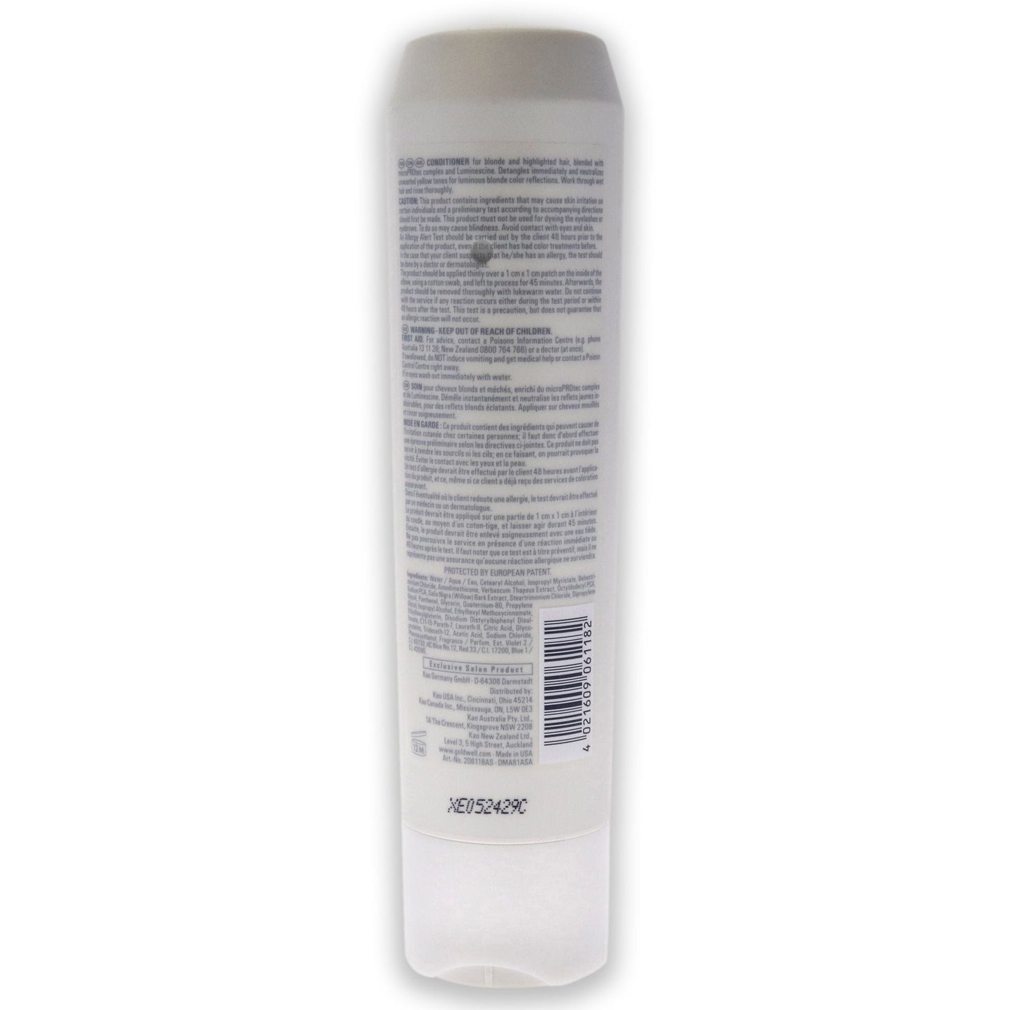Dualsenses Blondes and Highlights Conditioner by Goldwell for Unisex - 10.1 oz Conditioner EasyOptionXY LLC