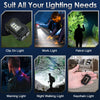 Mini Pocket Keychain Flashlight EDC Flashlight LED COB Portable Clip on Flashlight Waterproof Mini Powerful Flashlight with Magnet 8 Modes for Repairing Emergency EasyOptionXY LLC