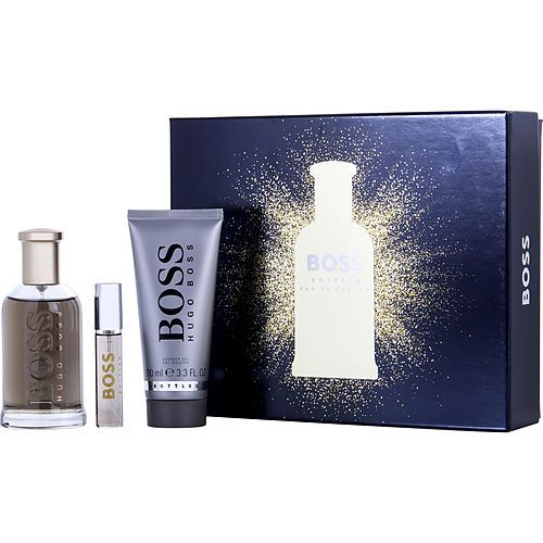 BOSS #6 by Hugo Boss EAU DE PARFUM SPRAY 3.3 OZ & SHOWER GEL 3.3 OZ & EAU DE PARFUM SPRAY 0.33 OZ MINI EasyOptionXY LLC