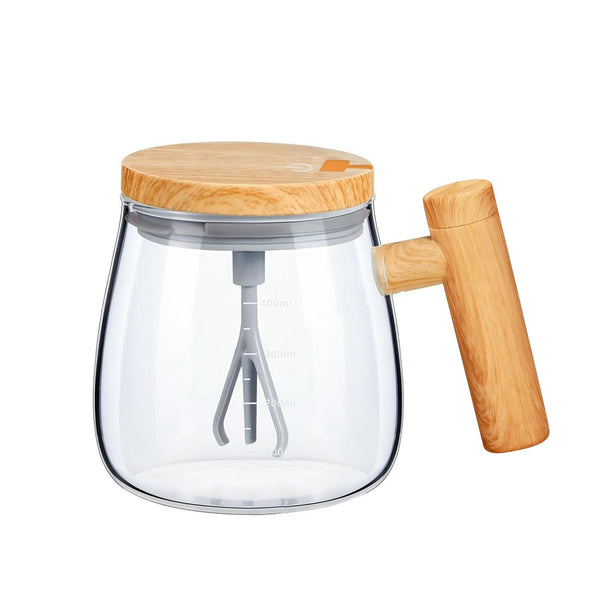 Electric Mixing Mug 400ML High Speed Mixing Cup USB Rechargeable Self String Mug IP67 Waterproof One Button Start for Coffee Milk Protein Powder Egg EasyOptionXY LLC