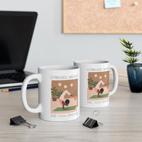 Stressed, B lessed and Yoga Obsessed Mug EasyOptionXY LLC