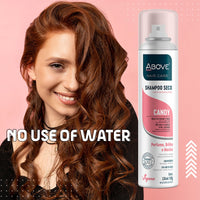 ABOVE Candy - Dry Shampoo - Absorbs Excess Oil Between Washes - Gives Softness and Shine to Your Strands - Does Not Leave Residue - Prevents Bad Odors with Red Fruits and Marshmallow Notes - 3.17 oz EasyOptionXY LLC